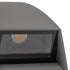 kelvo® FLUX KLV-101-0120 Μοντέρνο Φωτιστικό Τοίχου - Απλίκα LED 6W 750lm 30° AC 220-240V Αδιάβροχο IP65 Θερμό Λευκό 2700K - Bridgelux COB Chip & TÜV SÜD Driver - Γκρι Ανθρακί Ματ - Μ5 x Π8.5 x Υ17cm - 5 Χρόνια Εγγύηση - ledmania.gr