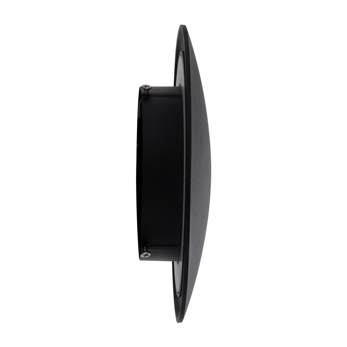 GLOBOSTAR® HELIO-R 60660 Μοντέρνο Φωτιστικό Τοίχου - Απλίκα LED 10W 1000lm 120° AC 220-240V Αδιάβροχο IP65 Θερμό Λευκό 2700K - Lumileds SMD Chip & TÜV SÜD Driver - Μαύρο Ματ - Μ21 x Π21 x Υ5cm - 5 Χρόνια Εγγύηση