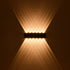 GLOBOSTAR® SIXOAD 60678 Μοντέρνο Φωτιστικό Τοίχου - Απλίκα LED 24W 3000lm 30° AC 220-240V Αδιάβροχο IP65 Θερμό Λευκό 2700K - CREE XPE Chip & TÜV SÜD Driver - Μαύρο Ματ - Μ32 x Π5.5 x Υ8cm - 5 Χρόνια Εγγύηση - ledmania.gr