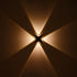 GLOBOSTAR® SPARK 60683 Μοντέρνο Φωτιστικό Τοίχου - Απλίκα LED 8W 1000lm 30° AC 220-240V Αδιάβροχο IP65 Θερμό Λευκό 2700K - CREE XPE Chip & TÜV SÜD Driver - Μαύρο Ματ - Μ14.5 x Π5 x Υ14.5cm - 5 Χρόνια Εγγύηση - ledmania.gr