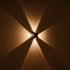 GLOBOSTAR® SPARK 60683 Μοντέρνο Φωτιστικό Τοίχου - Απλίκα LED 8W 1000lm 30° AC 220-240V Αδιάβροχο IP65 Θερμό Λευκό 2700K - CREE XPE Chip & TÜV SÜD Driver - Μαύρο Ματ - Μ14.5 x Π5 x Υ14.5cm - 5 Χρόνια Εγγύηση - ledmania.gr