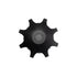 GLOBOSTAR® SPARK 60684 Μοντέρνο Φωτιστικό Τοίχου - Απλίκα LED 16W 2000lm 30° AC 220-240V Αδιάβροχο IP65 Θερμό Λευκό 2700K - CREE XPE Chip & TÜV SÜD Driver - Μαύρο Ματ - Μ25 x Π6 x Υ25cm - 5 Χρόνια Εγγύηση - ledmania.gr