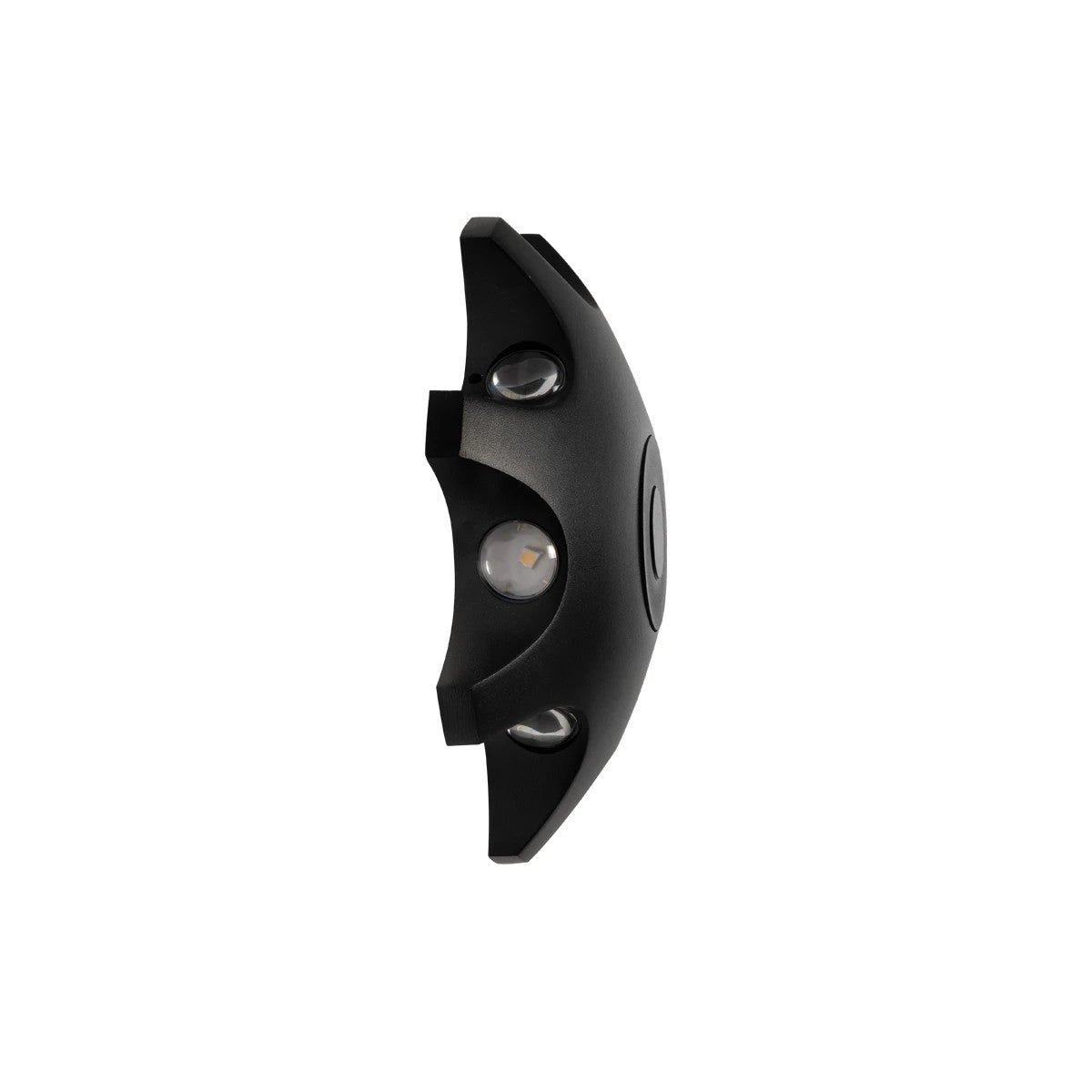 GLOBOSTAR® SPARK 60684 Μοντέρνο Φωτιστικό Τοίχου - Απλίκα LED 16W 2000lm 30° AC 220-240V Αδιάβροχο IP65 Θερμό Λευκό 2700K - CREE XPE Chip & TÜV SÜD Driver - Μαύρο Ματ - Μ25 x Π6 x Υ25cm - 5 Χρόνια Εγγύηση - ledmania.gr