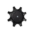 GLOBOSTAR® SPARK 60684 Μοντέρνο Φωτιστικό Τοίχου - Απλίκα LED 16W 2000lm 30° AC 220-240V Αδιάβροχο IP65 Θερμό Λευκό 2700K - CREE XPE Chip & TÜV SÜD Driver - Μαύρο Ματ - Μ25 x Π6 x Υ25cm - 5 Χρόνια Εγγύηση - ledmania.gr