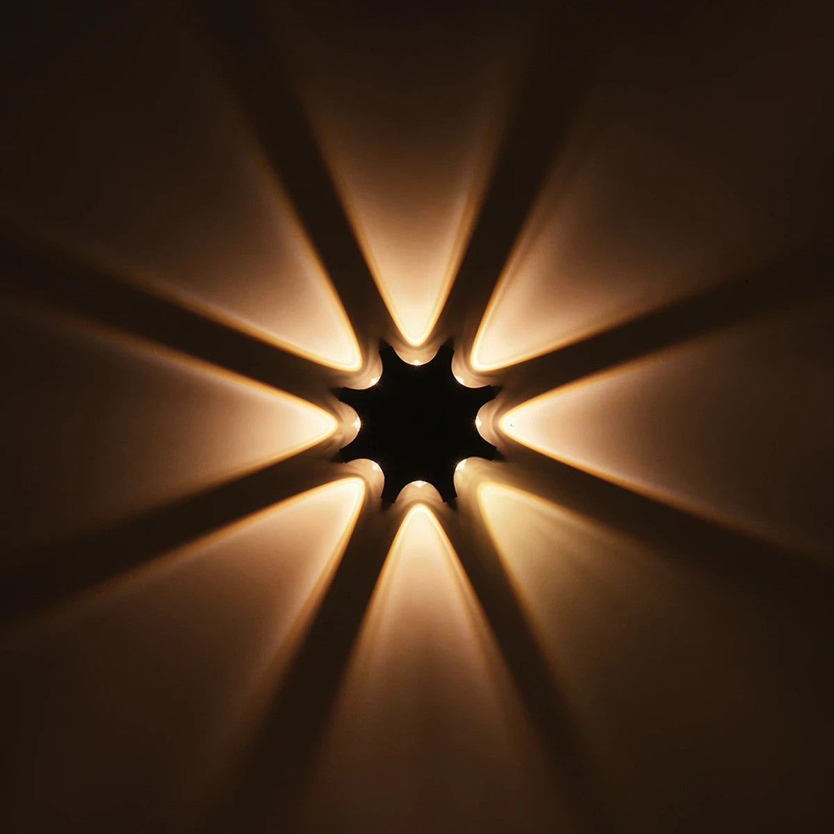 GLOBOSTAR® SPARK 60684 Μοντέρνο Φωτιστικό Τοίχου - Απλίκα LED 16W 2000lm 30° AC 220-240V Αδιάβροχο IP65 Θερμό Λευκό 2700K - CREE XPE Chip & TÜV SÜD Driver - Μαύρο Ματ - Μ25 x Π6 x Υ25cm - 5 Χρόνια Εγγύηση - ledmania.gr