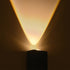 GLOBOSTAR® HIKARI 60685 Μοντέρνο Φωτιστικό Τοίχου - Απλίκα LED 4W 500lm 30° AC 220-240V Αδιάβροχο IP65 Θερμό Λευκό 2700K - CREE XPE Chip & TÜV SÜD Driver - Μαύρο Ματ - Μ6 x Π4 x Υ10.5cm - 5 Χρόνια Εγγύηση - ledmania.gr