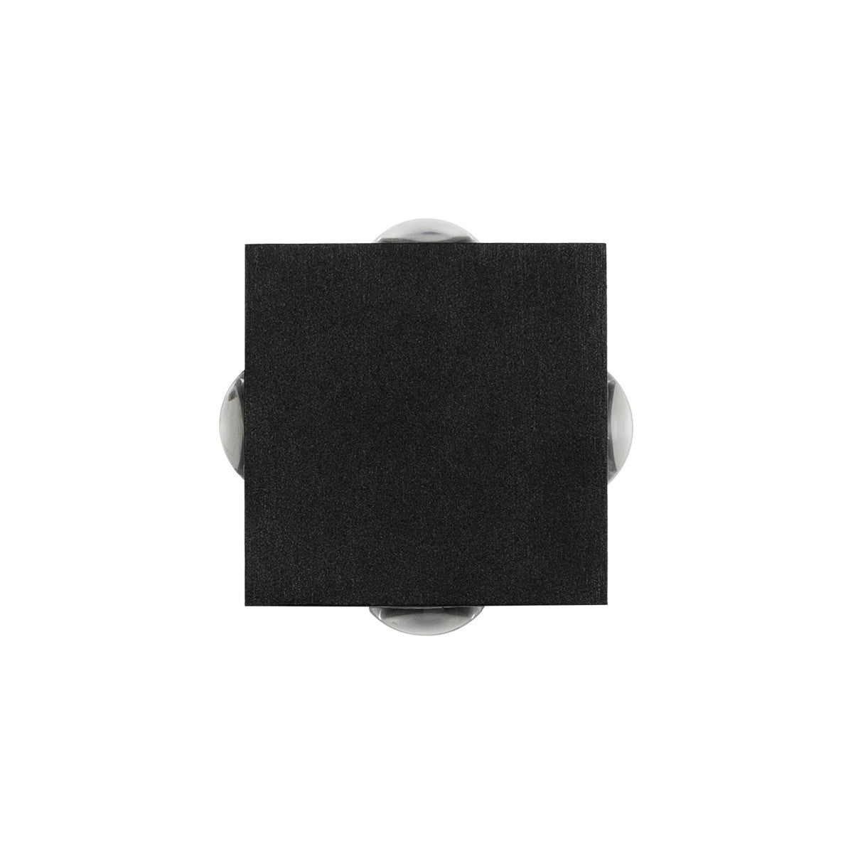 GLOBOSTAR® HIKARI 60686 Μοντέρνο Φωτιστικό Τοίχου - Απλίκα LED 8W 1000lm 30° AC 220-240V Αδιάβροχο IP65 Θερμό Λευκό 2700K - CREE XPE Chip & TÜV SÜD Driver - Μαύρο Ματ - Μ9 x Π4 x Υ9cm - 5 Χρόνια Εγγύηση - ledmania.gr