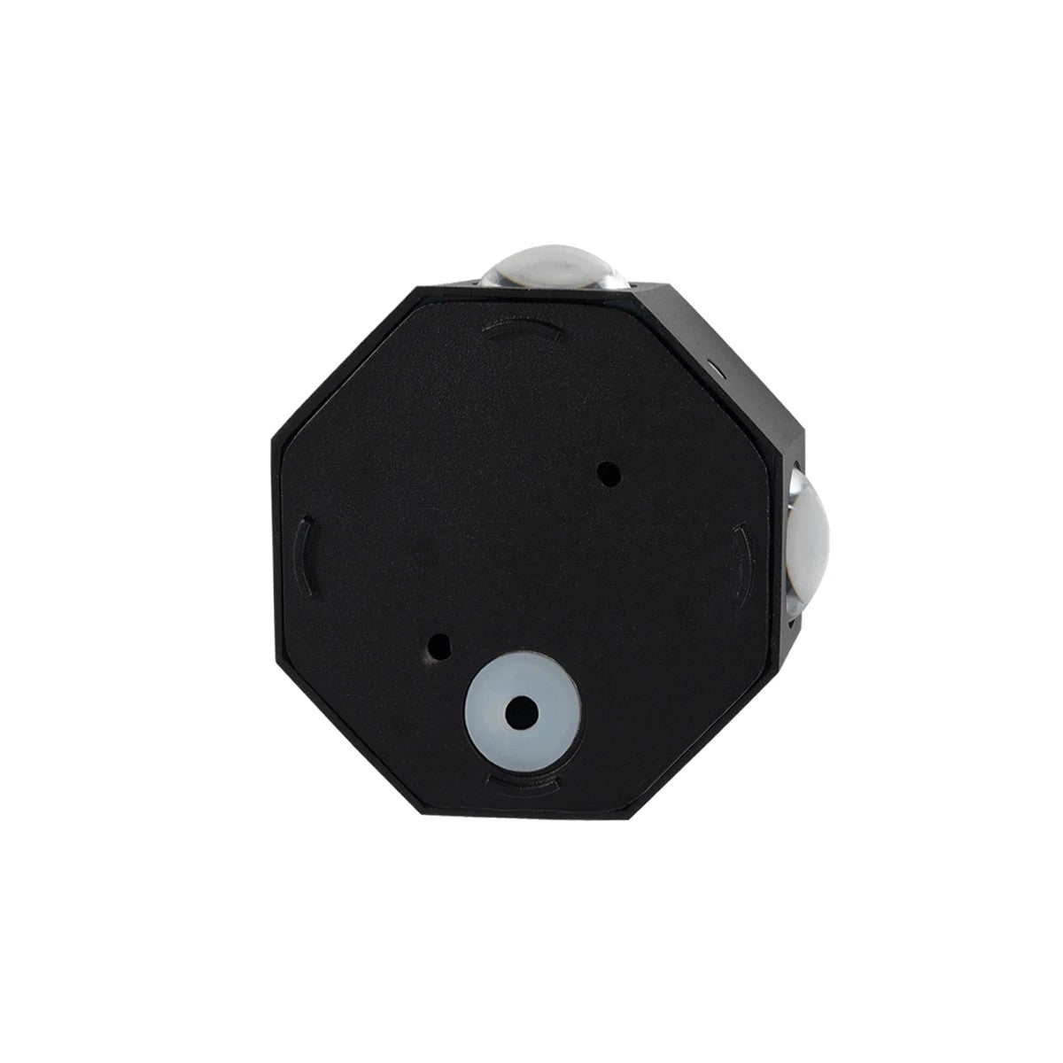 GLOBOSTAR® HIKARI 60687 Μοντέρνο Φωτιστικό Τοίχου - Απλίκα LED 8W 1000lm 30° AC 220-240V Αδιάβροχο IP65 Θερμό Λευκό 2700K - CREE XPE Chip & TÜV SÜD Driver - Μαύρο Ματ - Μ10 x Π4 x Υ10cm - 5 Χρόνια Εγγύηση - ledmania.gr