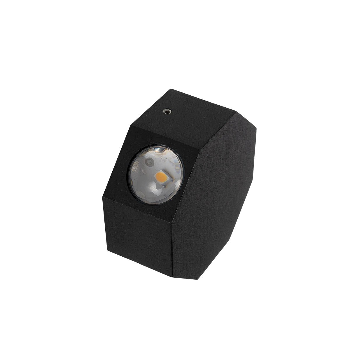 GLOBOSTAR® HIKARI 60687 Μοντέρνο Φωτιστικό Τοίχου - Απλίκα LED 8W 1000lm 30° AC 220-240V Αδιάβροχο IP65 Θερμό Λευκό 2700K - CREE XPE Chip & TÜV SÜD Driver - Μαύρο Ματ - Μ10 x Π4 x Υ10cm - 5 Χρόνια Εγγύηση - ledmania.gr
