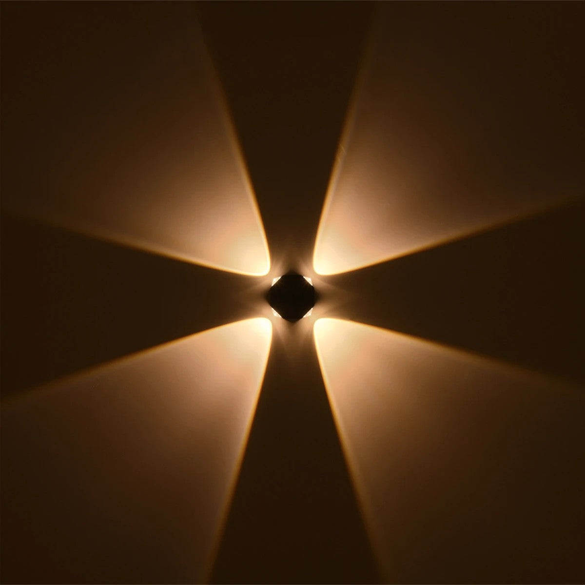 GLOBOSTAR® HIKARI 60687 Μοντέρνο Φωτιστικό Τοίχου - Απλίκα LED 8W 1000lm 30° AC 220-240V Αδιάβροχο IP65 Θερμό Λευκό 2700K - CREE XPE Chip & TÜV SÜD Driver - Μαύρο Ματ - Μ10 x Π4 x Υ10cm - 5 Χρόνια Εγγύηση - ledmania.gr