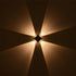 GLOBOSTAR® HIKARI 60687 Μοντέρνο Φωτιστικό Τοίχου - Απλίκα LED 8W 1000lm 30° AC 220-240V Αδιάβροχο IP65 Θερμό Λευκό 2700K - CREE XPE Chip & TÜV SÜD Driver - Μαύρο Ματ - Μ10 x Π4 x Υ10cm - 5 Χρόνια Εγγύηση - ledmania.gr