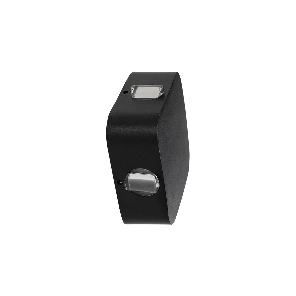 GLOBOSTAR® LUZ 60688 Μοντέρνο Φωτιστικό Τοίχου - Απλίκα LED 8W 1000lm 10° AC 220-240V Αδιάβροχο IP65 Θερμό Λευκό 2700K - CREE XPE Chip & TÜV SÜD Driver - Μαύρο Ματ - Μ13.5 x Π4.5 x Υ13.5cm - 5 Χρόνια Εγγύηση - ledmania.gr