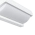 GLOBOSTAR® HORIZON 60691 Φωτιστικό Τοίχου - Απλίκα Εσωτερικού/Εξωτερικού Χώρου LED 15W 1575lm 120° AC175-265V Αδιάβροχο IP65 - Πλαστικό Σώμα - Φυσικό λευκό 4500K - Μ23.5 x Π11 x Υ10cm - Λευκό - Bridgelux Chip - 3 Χρόνια Εγγύηση - ledmania.gr
