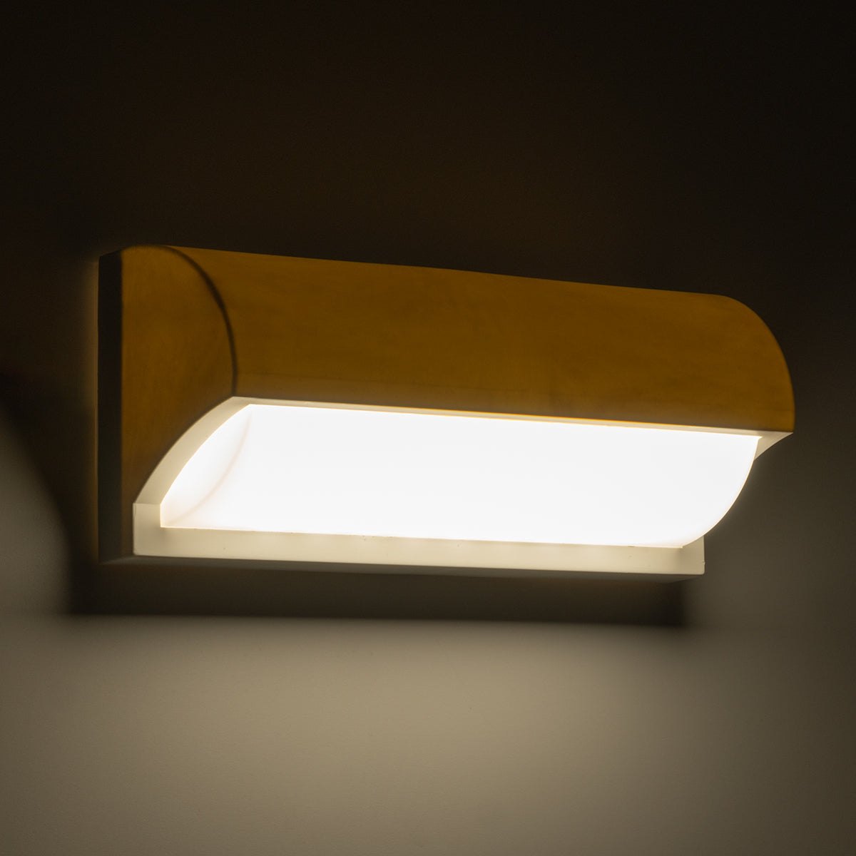 GLOBOSTAR® HORIZON 60691 Φωτιστικό Τοίχου - Απλίκα Εσωτερικού/Εξωτερικού Χώρου LED 15W 1575lm 120° AC175-265V Αδιάβροχο IP65 - Πλαστικό Σώμα - Φυσικό λευκό 4500K - Μ23.5 x Π11 x Υ10cm - Λευκό - Bridgelux Chip - 3 Χρόνια Εγγύηση - ledmania.gr