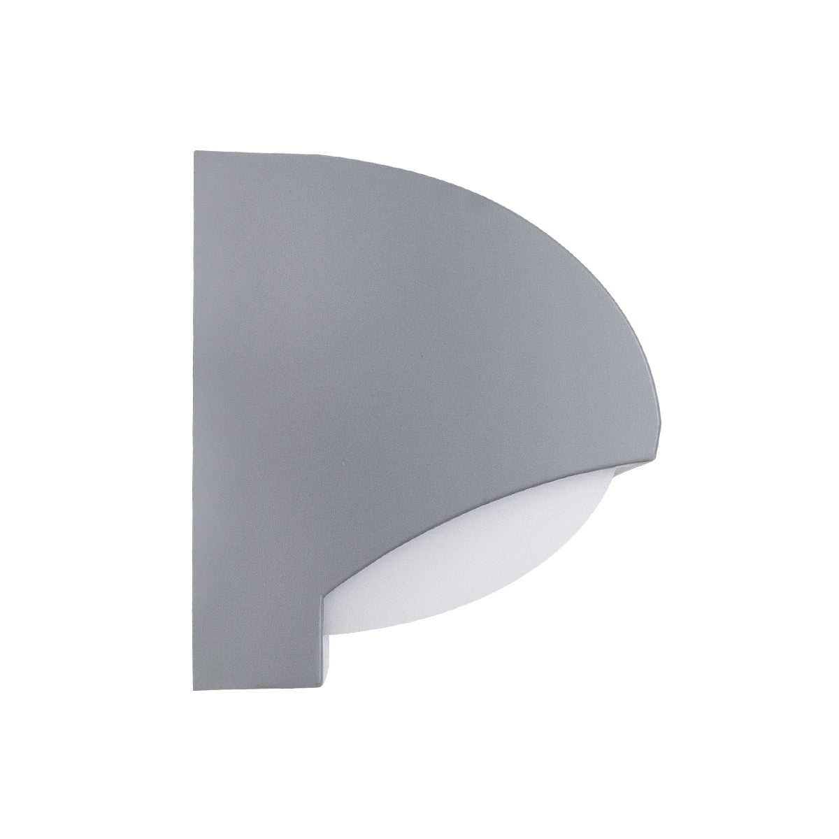 GLOBOSTAR® HORIZON 60692 Φωτιστικό Τοίχου - Απλίκα Εσωτερικού/Εξωτερικού Χώρου LED 15W 1575lm 120° AC175-265V Αδιάβροχο IP65 - Πλαστικό Σώμα - Φυσικό λευκό 4500K - Μ23.5 x Π11 x Υ10cm - Γκρι - Bridgelux Chip - 3 Χρόνια Εγγύηση - ledmania.gr
