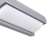 GLOBOSTAR® HORIZON 60692 Φωτιστικό Τοίχου - Απλίκα Εσωτερικού/Εξωτερικού Χώρου LED 15W 1575lm 120° AC175-265V Αδιάβροχο IP65 - Πλαστικό Σώμα - Φυσικό λευκό 4500K - Μ23.5 x Π11 x Υ10cm - Γκρι - Bridgelux Chip - 3 Χρόνια Εγγύηση - ledmania.gr