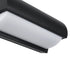 GLOBOSTAR® HORIZON 60693 Μοντέρνο Φωτιστικό Τοίχου - Απλίκα LED 15W 1575lm 120° AC 220-240V Αδιάβροχο IP65 Φυσικό Λευκό 4500K - Bridgelux SMD Chip - Μαύρο Ματ - Μ23.5 x Π11 x Υ10cm - 3 Χρόνια Εγγύηση - ledmania.gr