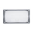 GLOBOSTAR® CELESTIAL 60695 Φωτιστικό Τοίχου - Απλίκα Εσωτερικού/Εξωτερικού Χώρου LED 15W 1575lm 120° AC175-265V Αδιάβροχο IP65 - Πλαστικό Σώμα - Φυσικό λευκό 4500K - Μ26 x Π9 x Υ13.5cm - Γκρι - Bridgelux Chip - 3 Χρόνια Εγγύηση - ledmania.gr