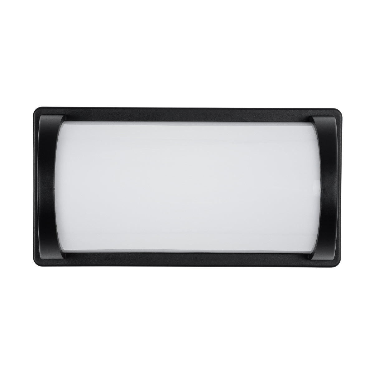 GLOBOSTAR® CELESTIAL 60696 Φωτιστικό Τοίχου - Απλίκα Εσωτερικού/Εξωτερικού Χώρου LED 15W 1575lm 120° AC175-265V Αδιάβροχο IP65 - Πλαστικό Σώμα - Φυσικό λευκό 4500K - Μ26 x Π9 x Υ13.5cm - Μαύρο - Bridgelux Chip - 3 Χρόνια Εγγύηση - ledmania.gr