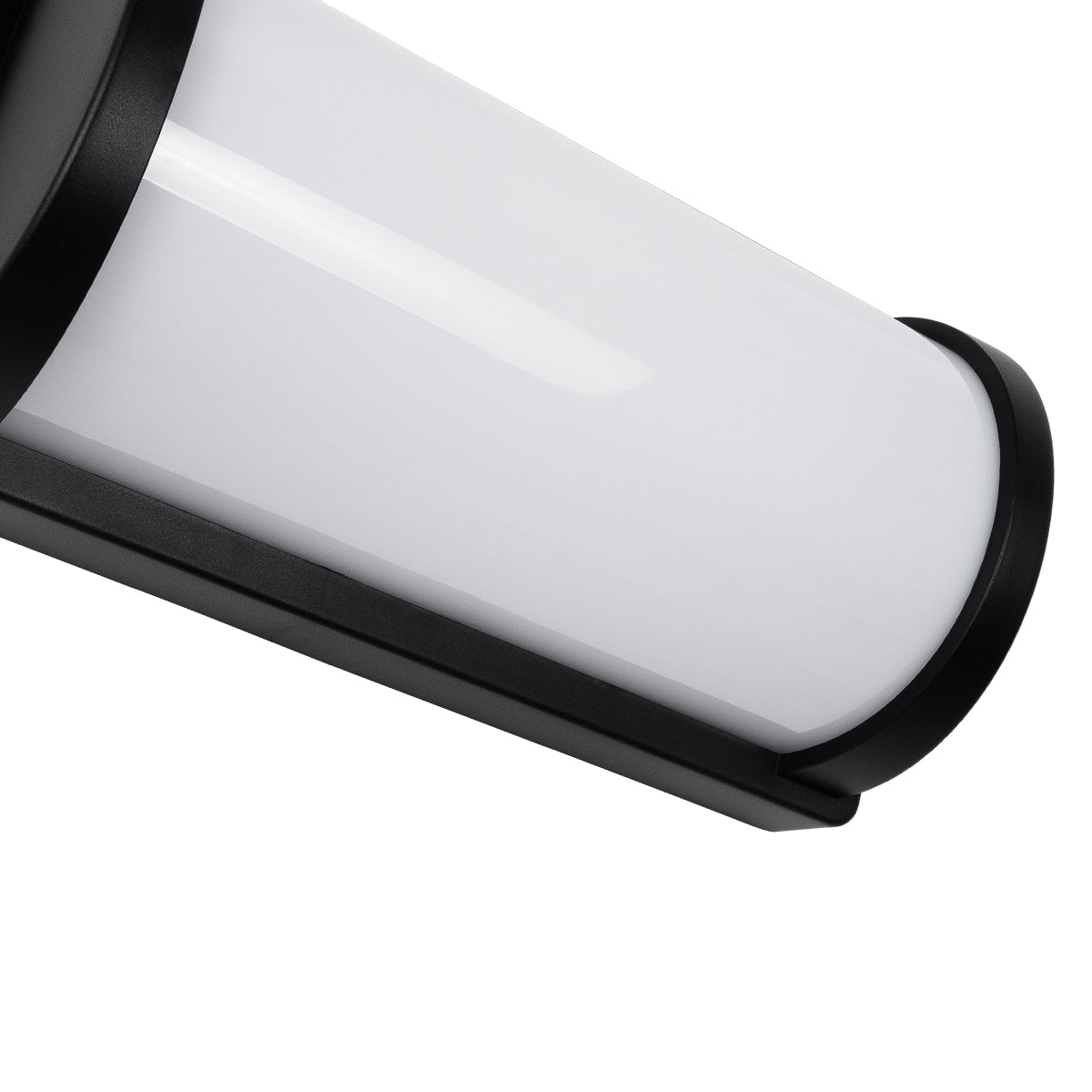 GLOBOSTAR® CELESTIAL 60696 Φωτιστικό Τοίχου - Απλίκα Εσωτερικού/Εξωτερικού Χώρου LED 15W 1575lm 120° AC175-265V Αδιάβροχο IP65 - Πλαστικό Σώμα - Φυσικό λευκό 4500K - Μ26 x Π9 x Υ13.5cm - Μαύρο - Bridgelux Chip - 3 Χρόνια Εγγύηση - ledmania.gr