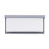 GLOBOSTAR® CITYSCAPE 60698 Μοντέρνο Φωτιστικό Τοίχου - Απλίκα LED 18W 1890lm 120° AC 220-240V Αδιάβροχο IP65 Φυσικό Λευκό 4500K - Bridgelux SMD Chip - Γκρι Ματ - Μ23.5 x Π11 x Υ10cm - 3 Χρόνια Εγγύηση