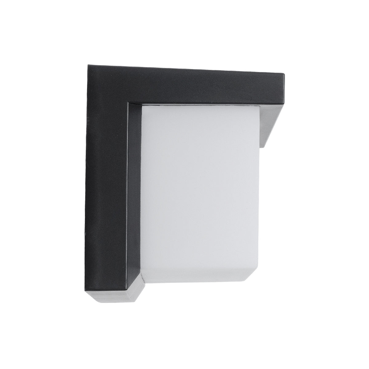 GLOBOSTAR® CITYSCAPE 60699 Μοντέρνο Φωτιστικό Τοίχου - Απλίκα LED 18W 1890lm 120° AC 220-240V Αδιάβροχο IP65 Φυσικό Λευκό 4500K - Bridgelux SMD Chip - Μαύρο Ματ - Μ23.5 x Π11 x Υ10cm - 3 Χρόνια Εγγύηση - ledmania.gr