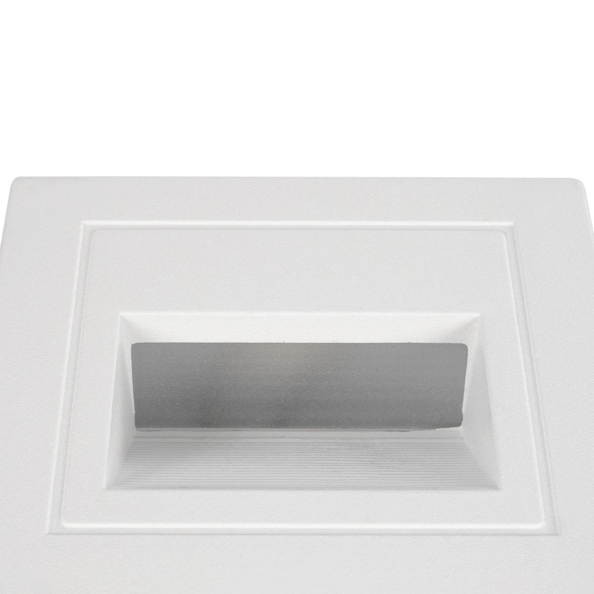 kelvo® STEPART KLV-101-0079 Μοντέρνο Χωνευτό Φωτιστικό Σκαλοπατιού - Διαδρόμου LED 3W 375lm 45° AC 220-240V Αδιάβροχο IP65 Θερμό Λευκό 2700K - Lumileds SMD Chip & TÜV SÜD Driver - Λευκό Ματ - Μ8.5 x Π5 x Υ8.5cm / Q6.72 x 6.72cm - 5 Χρόνια Εγγύηση - ledmania.gr