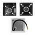 kelvo® STEPART KLV-101-0079 Μοντέρνο Χωνευτό Φωτιστικό Σκαλοπατιού - Διαδρόμου LED 3W 375lm 45° AC 220-240V Αδιάβροχο IP65 Θερμό Λευκό 2700K - Lumileds SMD Chip & TÜV SÜD Driver - Λευκό Ματ - Μ8.5 x Π5 x Υ8.5cm / Q6.72 x 6.72cm - 5 Χρόνια Εγγύηση - ledmania.gr