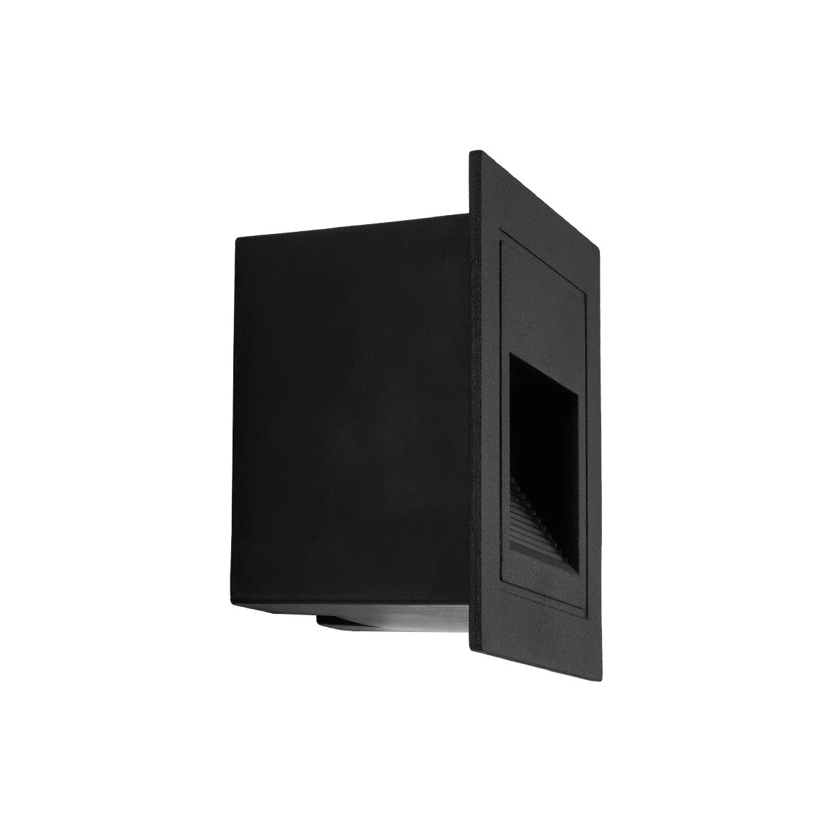 kelvo® STEPART KLV-101-0077 Μοντέρνο Χωνευτό Φωτιστικό Σκαλοπατιού - Διαδρόμου LED 3W 375lm 45° AC 220-240V Αδιάβροχο IP65 Θερμό Λευκό 2700K - Lumileds SMD Chip & TÜV SÜD Driver - Μαύρο Ματ - Μ8.5 x Π5 x Υ8.5cm / Q6.72 x 6.72cm - 5 Χρόνια Εγγύηση - ledmania.gr