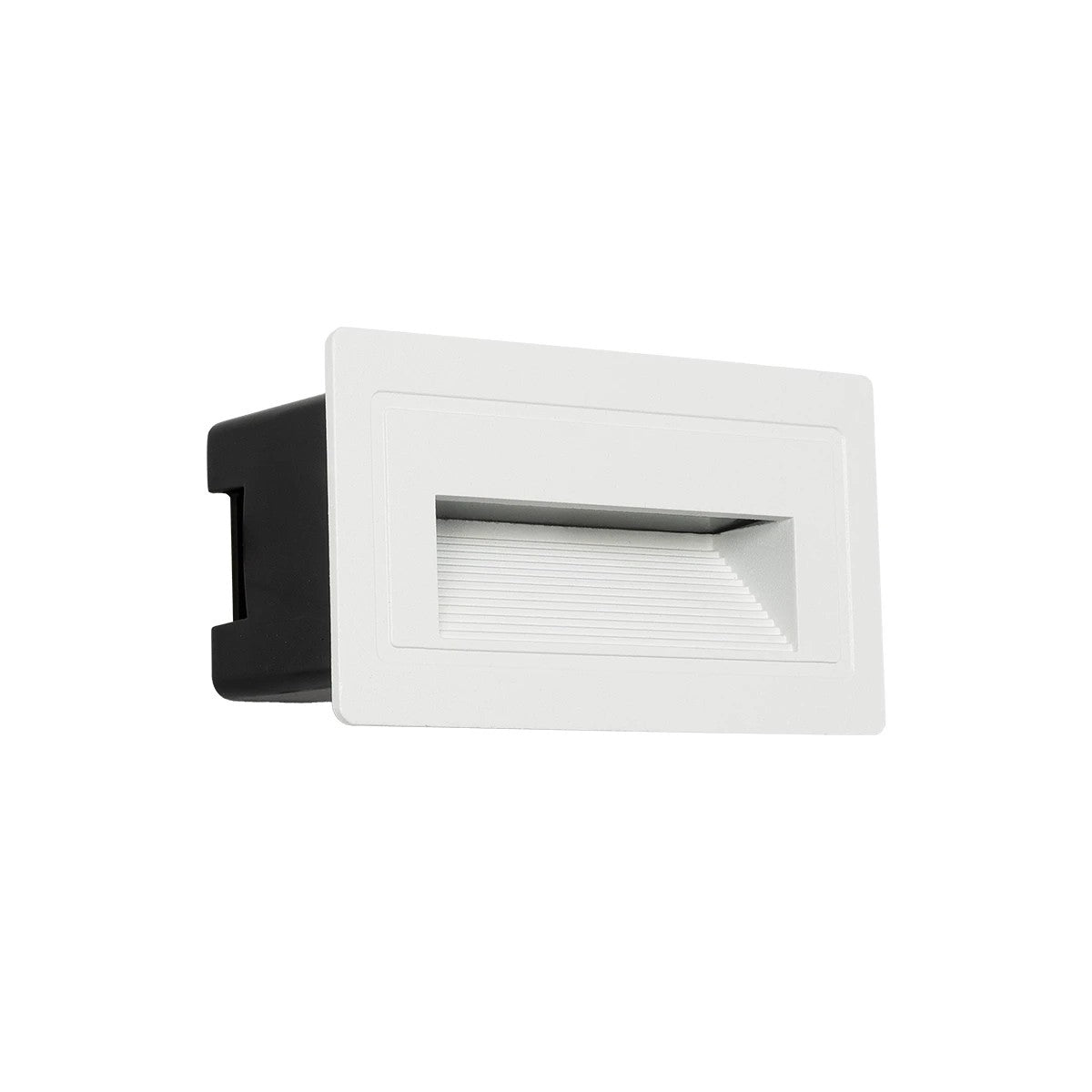 kelvo® STEPART KLV-101-0082 Μοντέρνο Χωνευτό Φωτιστικό Σκαλοπατιού - Διαδρόμου LED 3W 375lm 45° AC 220-240V Αδιάβροχο IP65 Θερμό Λευκό 2700K - Lumileds SMD Chip & TÜV SÜD Driver - Λευκό Ματ - Μ10.5 x Π4.5 x Υ6cm / Q9.12 x 4.49cm - 5 Χρόνια Εγγύηση - ledmania.gr