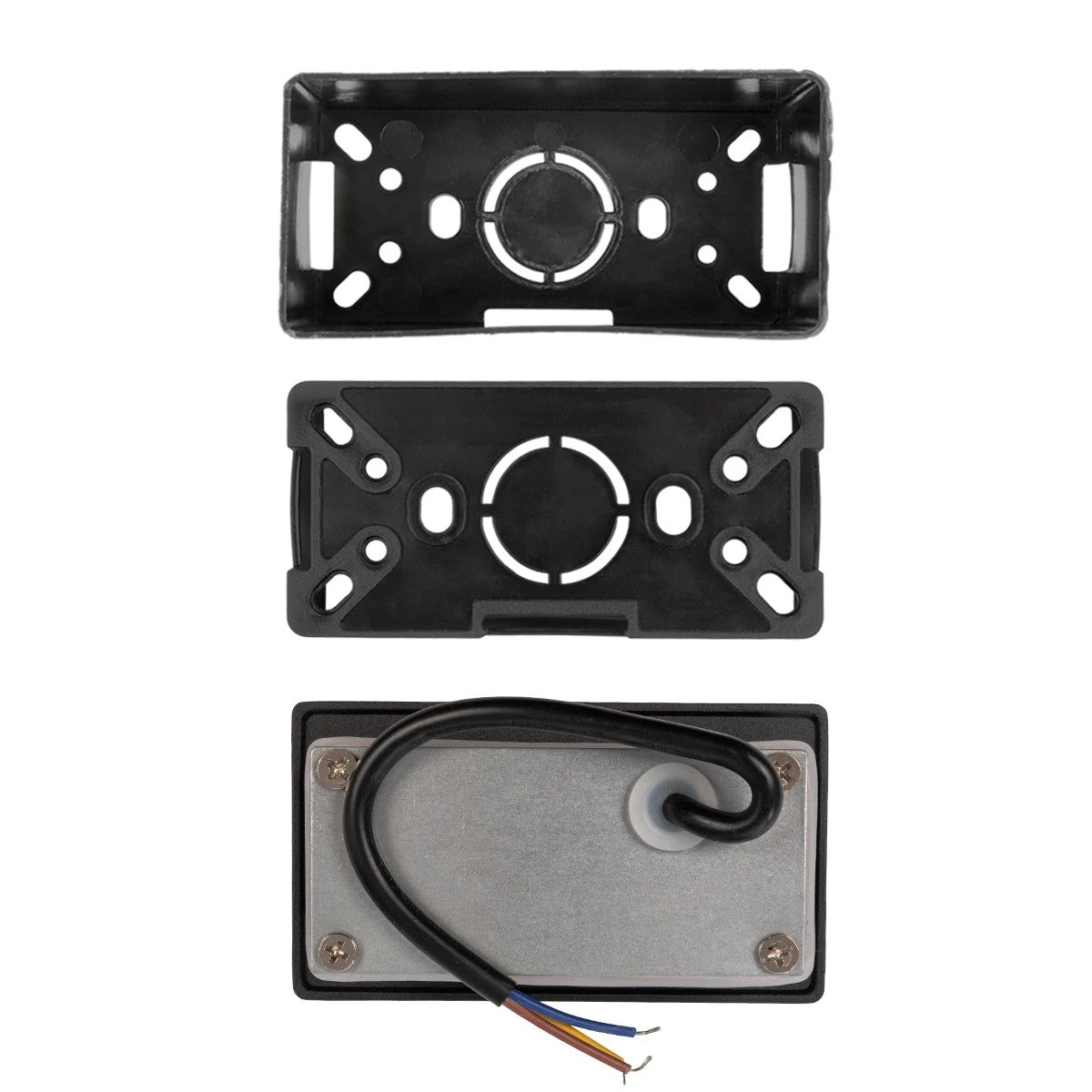 kelvo® STEPART KLV-101-0080 Μοντέρνο Χωνευτό Φωτιστικό Σκαλοπατιού - Διαδρόμου LED 3W 375lm 45° AC 220-240V Αδιάβροχο IP65 Θερμό Λευκό 2700K - Lumileds SMD Chip & TÜV SÜD Driver - Μαύρο Ματ - Μ10.5 x Π4.5 x Υ6cm / Q9.12 x 4.49cm - 5 Χρόνια Εγγύηση - ledmania.gr