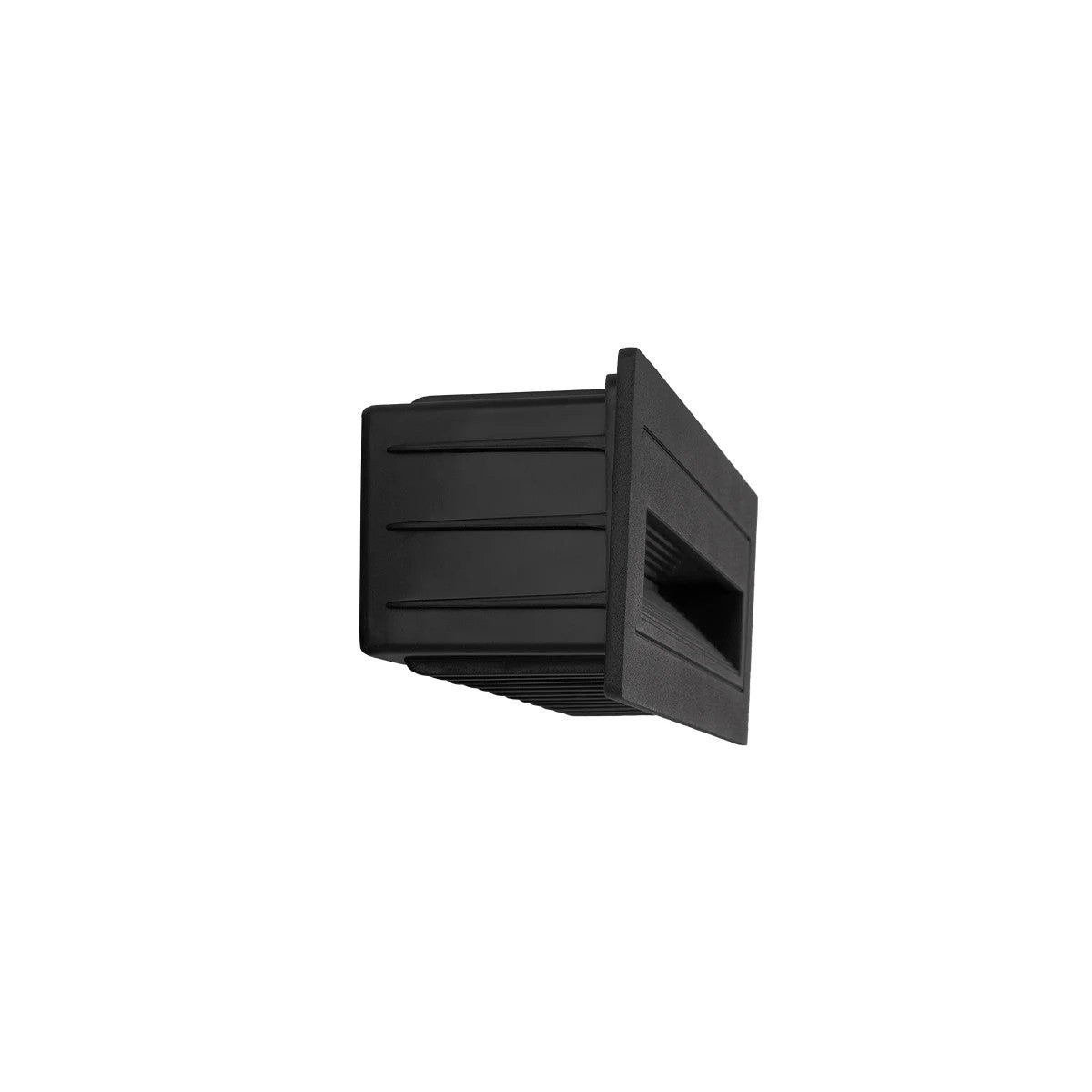 kelvo® STEPART KLV-101-0086 Μοντέρνο Χωνευτό Φωτιστικό Σκαλοπατιού - Διαδρόμου LED 6W 750lm 45° AC 220-240V Αδιάβροχο IP65 Θερμό Λευκό 2700K - Lumileds SMD Chip & TÜV SÜD Driver - Μαύρο Ματ - Μ21 x Π5.5 x Υ6.5cm / Q20.3 x 5.6cm - 5 Χρόνια Εγγύηση - ledmania.gr