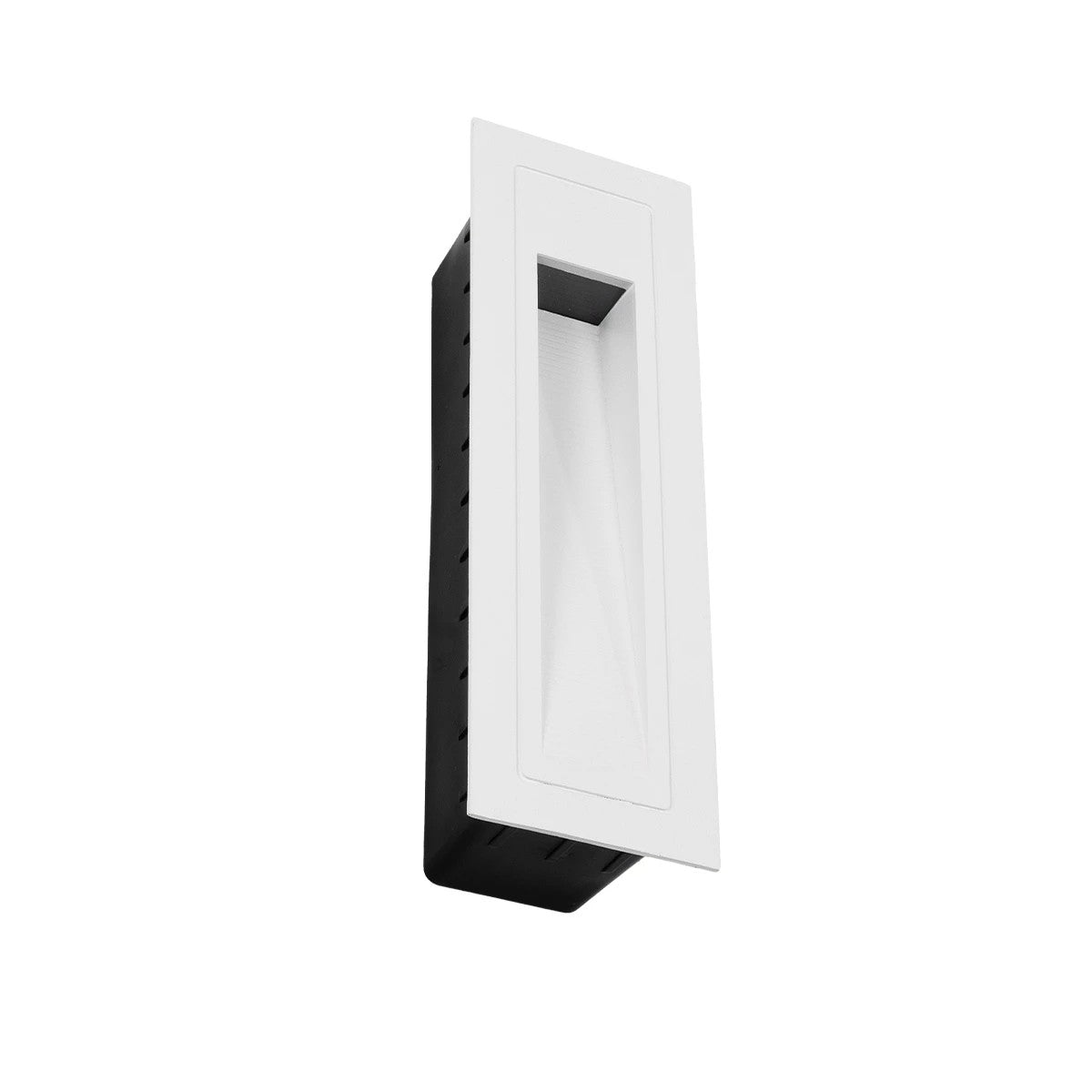 kelvo® STEPART KLV-101-0094 Μοντέρνο Χωνευτό Φωτιστικό Σκαλοπατιού - Διαδρόμου LED 7W 735lm 45° AC 220-240V Αδιάβροχο IP65 Θερμό Λευκό 2700K - Lumileds SMD Chip & TÜV SÜD Driver - Λευκό Ματ - Μ6.5 x Π6.5 x Υ21cm / Q5.41 x 18.9cm - 5 Χρόνια Εγγύηση - ledmania.gr