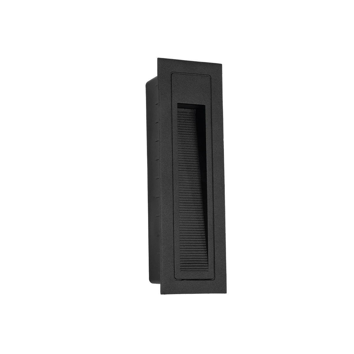 kelvo® STEPART KLV-101-0092 Μοντέρνο Χωνευτό Φωτιστικό Σκαλοπατιού - Διαδρόμου LED 7W 735lm 45° AC 220-240V Αδιάβροχο IP65 Θερμό Λευκό 2700K - Lumileds SMD Chip & TÜV SÜD Driver - Μαύρο Ματ - Μ6.5 x Π6.5 x Υ21cm / Q5.41 x 18.9cm - 5 Χρόνια Εγγύηση - ledmania.gr