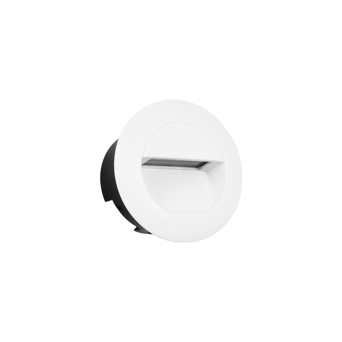 kelvo® STEPART KLV-101-0076 Μοντέρνο Χωνευτό Φωτιστικό Σκαλοπατιού - Διαδρόμου LED 3W 375lm 45° AC 220-240V Αδιάβροχο IP65 Θερμό Λευκό 2700K - Lumileds SMD Chip & TÜV SÜD Driver - Λευκό Ματ - Μ8.3 x Π4.5 x Υ8.3cm / Q6.55 x 6.55cm - 5 Χρόνια Εγγύηση - ledmania.gr