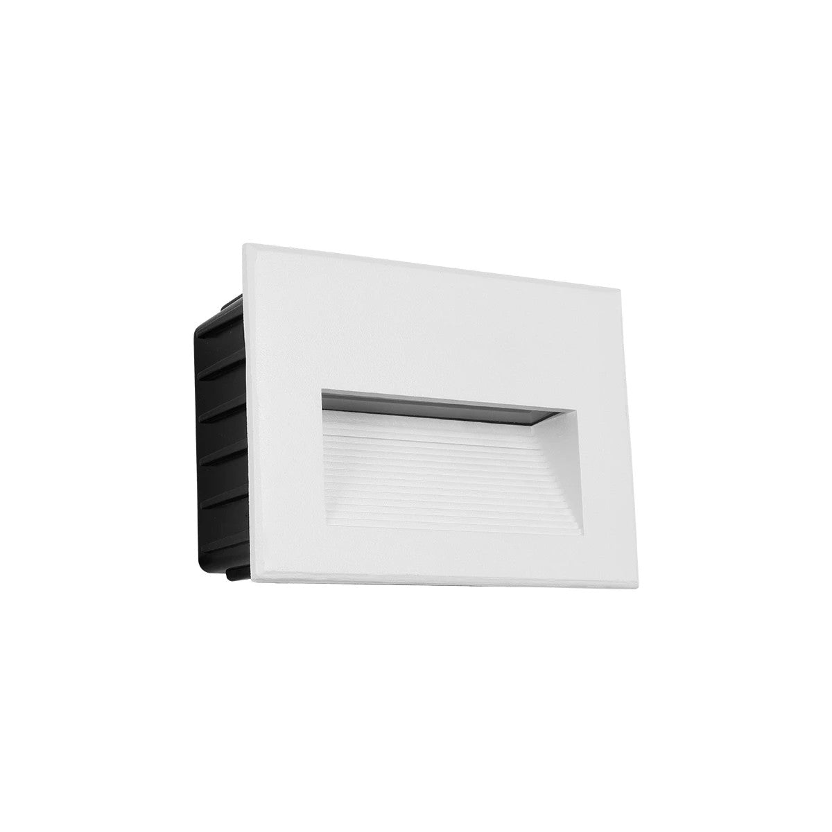 kelvo® STEPART KLV-101-0085 Μοντέρνο Χωνευτό Φωτιστικό Σκαλοπατιού - Διαδρόμου LED 6W 750lm 45° AC 220-240V Αδιάβροχο IP65 Θερμό Λευκό 2700K - Lumileds SMD Chip & TÜV SÜD Driver - Λευκό Ματ - Μ11.5 x Π5.3 x Υ8.3cm / Q10.63 x 7.61cm - 5 Χρόνια Εγγύηση - ledmania.gr