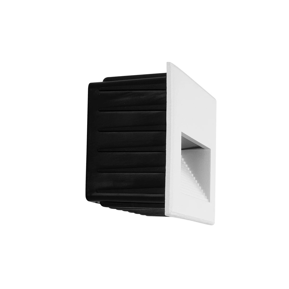 kelvo® STEPART KLV-101-0085 Μοντέρνο Χωνευτό Φωτιστικό Σκαλοπατιού - Διαδρόμου LED 6W 750lm 45° AC 220-240V Αδιάβροχο IP65 Θερμό Λευκό 2700K - Lumileds SMD Chip & TÜV SÜD Driver - Λευκό Ματ - Μ11.5 x Π5.3 x Υ8.3cm / Q10.63 x 7.61cm - 5 Χρόνια Εγγύηση - ledmania.gr