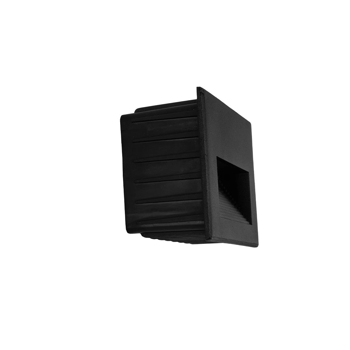 kelvo® STEPART KLV-101-0083 Μοντέρνο Χωνευτό Φωτιστικό Σκαλοπατιού - Διαδρόμου LED 6W 750lm 45° AC 220-240V Αδιάβροχο IP65 Θερμό Λευκό 2700K - Lumileds SMD Chip & TÜV SÜD Driver - Μαύρο Ματ - Μ11.5 x Π5.3 x Υ8.3cm / Q10.63 x 7.61cm - 5 Χρόνια Εγγύηση - ledmania.gr