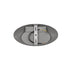 kelvo® STEPART KLV-101-0099 Μοντέρνο Φωτιστικό Σκαλοπατιού - Διαδρόμου LED 3W 375lm 45° AC 220-240V Αδιάβροχο IP65 Θερμό Λευκό 2700K - Lumileds SMD Chip & TÜV SÜD Driver - Γκρι Ανθρακί Ματ - Μ26 x Π5.5 x Υ13cm - 5 Χρόνια Εγγύηση - ledmania.gr