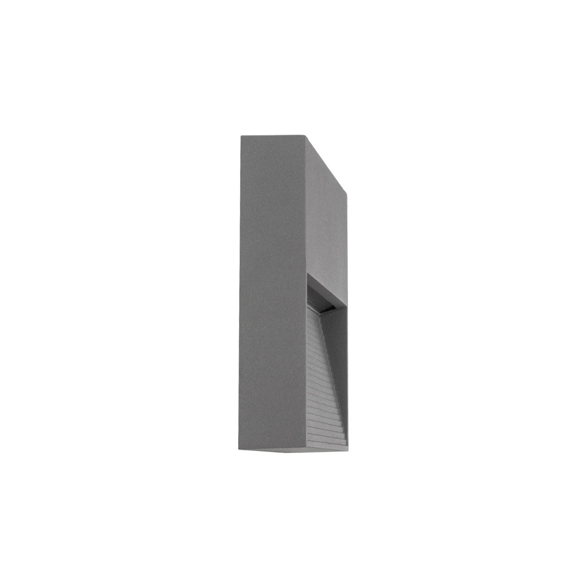 kelvo® STEPART KLV-101-0105 Μοντέρνο Φωτιστικό Σκαλοπατιού - Διαδρόμου LED 4W 500lm 45° AC 220-240V Αδιάβροχο IP65 Θερμό Λευκό 2700K - Lumileds SMD Chip & TÜV SÜD Driver - Γκρι Ανθρακί Ματ - Μ15 x Π3.5 x Υ15cm - 5 Χρόνια Εγγύηση - ledmania.gr