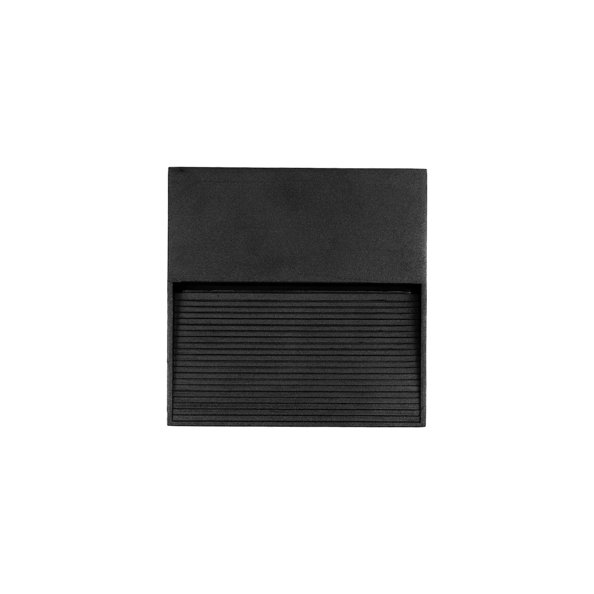 kelvo® STEPART KLV-101-0104 Μοντέρνο Φωτιστικό Σκαλοπατιού - Διαδρόμου LED 4W 500lm 45° AC 220-240V Αδιάβροχο IP65 Θερμό Λευκό 2700K - Lumileds SMD Chip & TÜV SÜD Driver - Μαύρο Ματ - Μ15 x Π3.5 x Υ15cm - 5 Χρόνια Εγγύηση - ledmania.gr