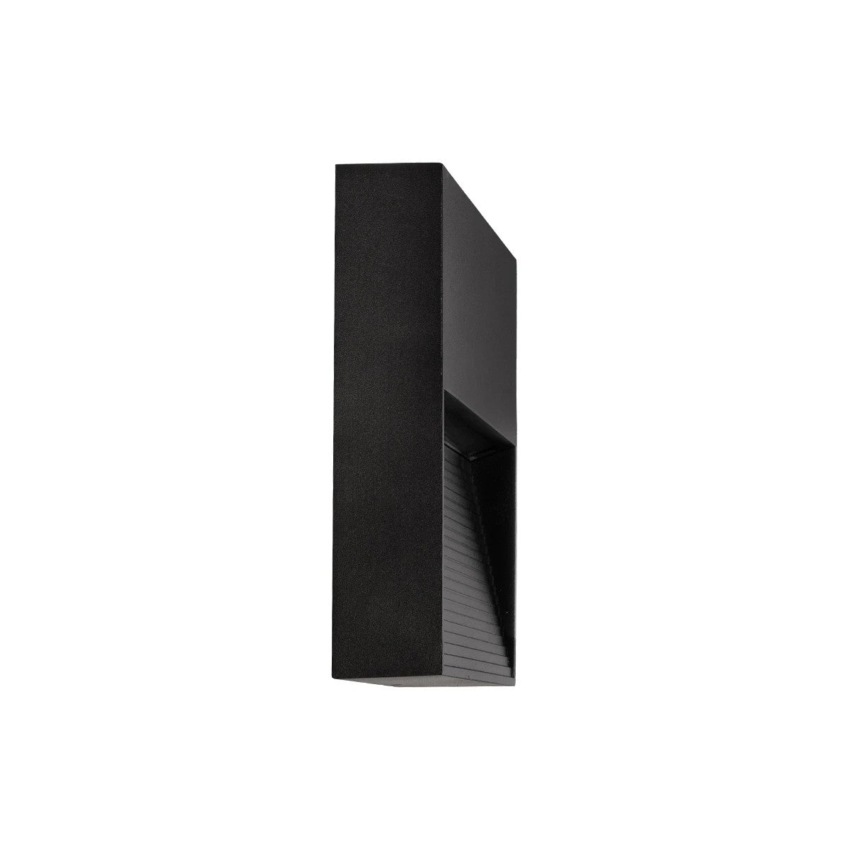 kelvo® STEPART KLV-101-0104 Μοντέρνο Φωτιστικό Σκαλοπατιού - Διαδρόμου LED 4W 500lm 45° AC 220-240V Αδιάβροχο IP65 Θερμό Λευκό 2700K - Lumileds SMD Chip & TÜV SÜD Driver - Μαύρο Ματ - Μ15 x Π3.5 x Υ15cm - 5 Χρόνια Εγγύηση - ledmania.gr