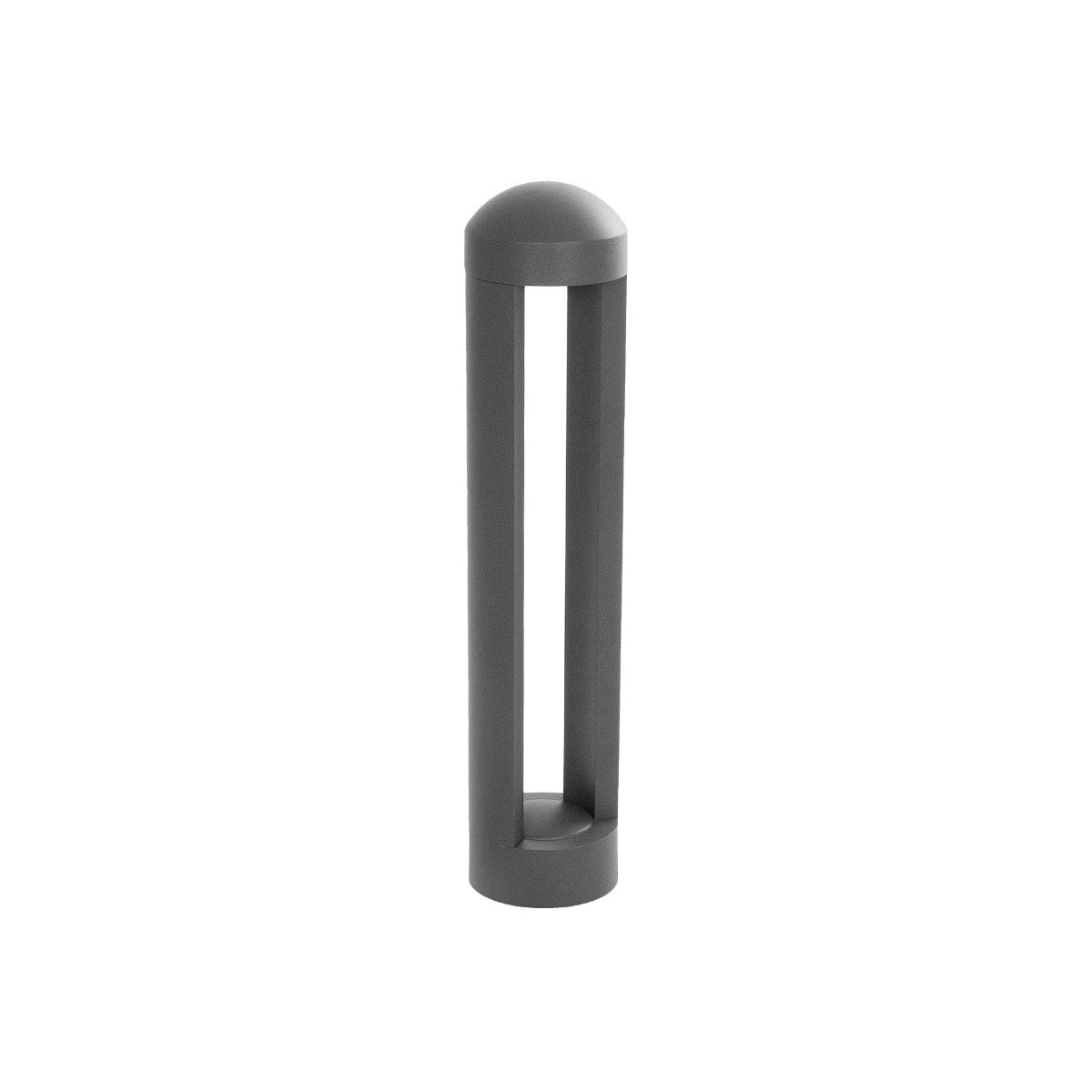 kelvo® GREMO KLV-101-0122 Φωτιστικό Κολωνάκι Κήπου LED 7W 875lm 45° AC 220-240V Αδιάβροχο IP65 Θερμό Λευκό 2700K - Bridgelux COB Chip & TÜV SÜD Driver - Γκρι Ανθρακί Ματ - Μ10.8 x Π10.8 x Υ50cm - 5 Χρόνια Εγγύηση