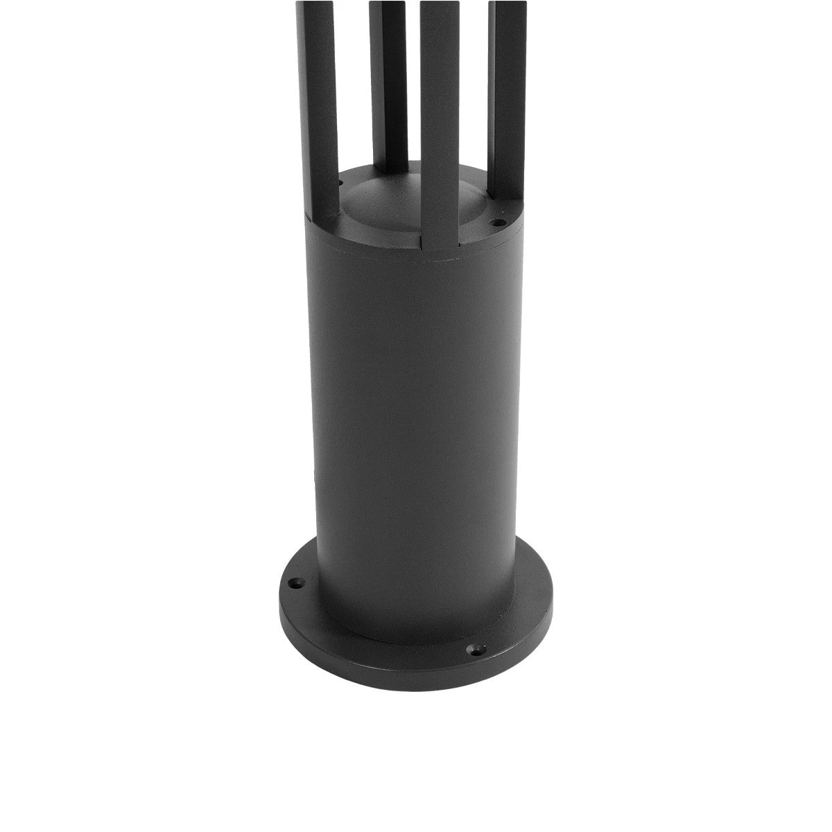 kelvo® GREMO KLV-101-0123 Μοντέρνο Φωτιστικό Κολωνάκι Κήπου LED 7W 735lm 45° AC 220-240V Αδιάβροχο IP65 Θερμό Λευκό 2700K - Bridgelux COB Chip & TÜV SÜD Driver - Γκρι Ανθρακί Ματ - Μ15.5 x Π15.5 x Υ80cm - 5 Χρόνια Εγγύηση - ledmania.gr
