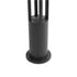 kelvo® GREMO KLV-101-0123 Μοντέρνο Φωτιστικό Κολωνάκι Κήπου LED 7W 735lm 45° AC 220-240V Αδιάβροχο IP65 Θερμό Λευκό 2700K - Bridgelux COB Chip & TÜV SÜD Driver - Γκρι Ανθρακί Ματ - Μ15.5 x Π15.5 x Υ80cm - 5 Χρόνια Εγγύηση - ledmania.gr