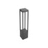kelvo® GREMO KLV-101-0124 Μοντέρνο Φωτιστικό Κολωνάκι Κήπου LED 7W 735lm 45° AC 220-240V Αδιάβροχο IP65 Θερμό Λευκό 2700K - Bridgelux COB Chip & TÜV SÜD Driver - Γκρι Ανθρακί Ματ - Μ15 x Π15 x Υ80.5cm - 5 Χρόνια Εγγύηση - ledmania.gr