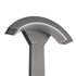 kelvo® GREMO KLV-101-0125 Μοντέρνο Φωτιστικό Κολωνάκι Κήπου LED 10W 1050lm 45° AC 220-240V Αδιάβροχο IP65 Θερμό Λευκό 2700K - Lumileds SMD Chip & TÜV SÜD Driver - Γκρι Ανθρακί Ματ - Μ29.5 x Π11.5 x Υ50cm - 5 Χρόνια Εγγύηση - ledmania.gr