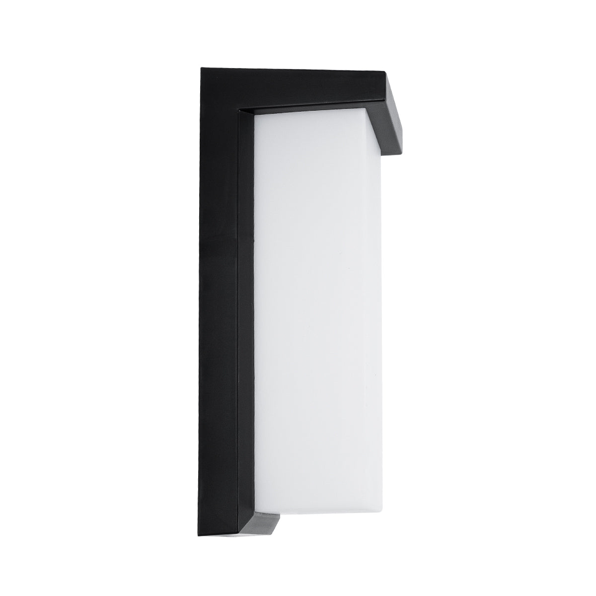 GLOBOSTAR® LOFT 60758 Φωτιστικό Τοίχου - Απλίκα Εσωτερικού/Εξωτερικού Χώρου LED 18W 1890lm 120° AC175-265V Αδιάβροχο IP65 - Πλαστικό Σώμα - Φυσικό λευκό 4500K - Μ24.5 x Π11 x Υ9.5cm - Μαύρο - Bridgelux Chip - 3 Χρόνια Εγγύηση - ledmania.gr