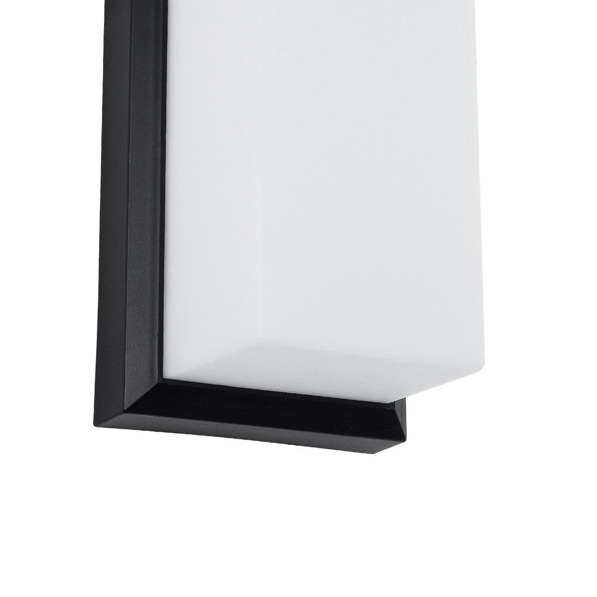 GLOBOSTAR® LOFT 60758 Φωτιστικό Τοίχου - Απλίκα Εσωτερικού/Εξωτερικού Χώρου LED 18W 1890lm 120° AC175-265V Αδιάβροχο IP65 - Πλαστικό Σώμα - Φυσικό λευκό 4500K - Μ24.5 x Π11 x Υ9.5cm - Μαύρο - Bridgelux Chip - 3 Χρόνια Εγγύηση - ledmania.gr