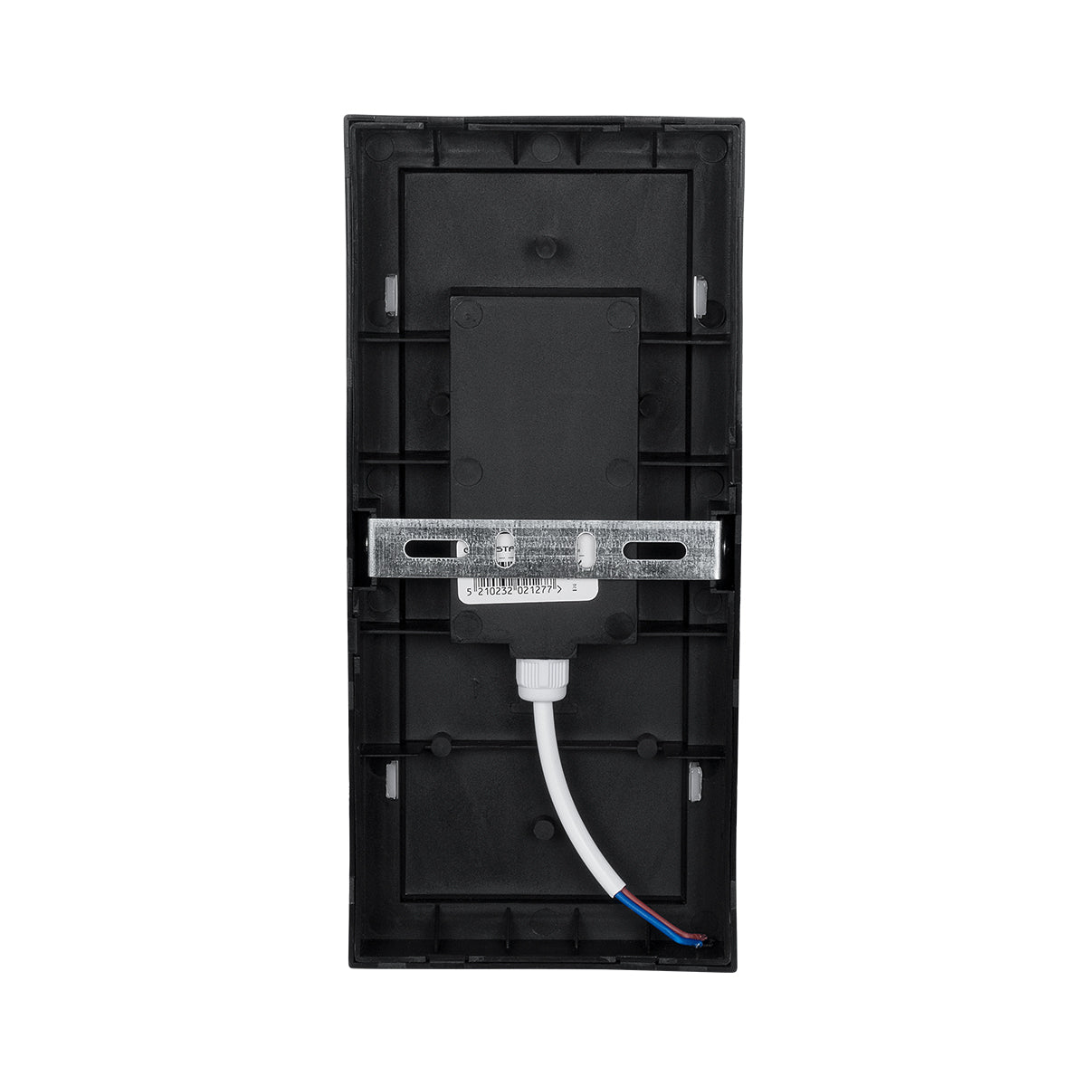 GLOBOSTAR® LOFT 60758 Φωτιστικό Τοίχου - Απλίκα Εσωτερικού/Εξωτερικού Χώρου LED 18W 1890lm 120° AC175-265V Αδιάβροχο IP65 - Πλαστικό Σώμα - Φυσικό λευκό 4500K - Μ24.5 x Π11 x Υ9.5cm - Μαύρο - Bridgelux Chip - 3 Χρόνια Εγγύηση - ledmania.gr